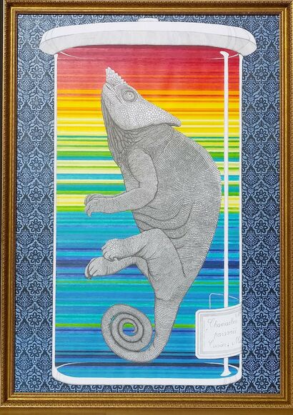 Memento Mora Mora - a Paint Artowrk by Katrin Zeininger